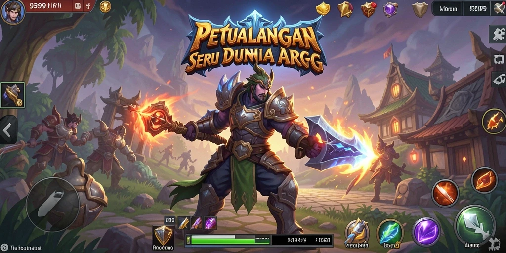Gameplay seru dalam petualangan ARPG di 9399.