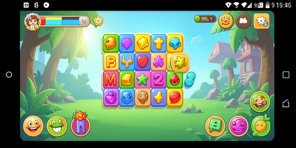 Tangkapan layar gameplay di <strong>9SL</strong> menampilkan keseruan mencocokkan objek.