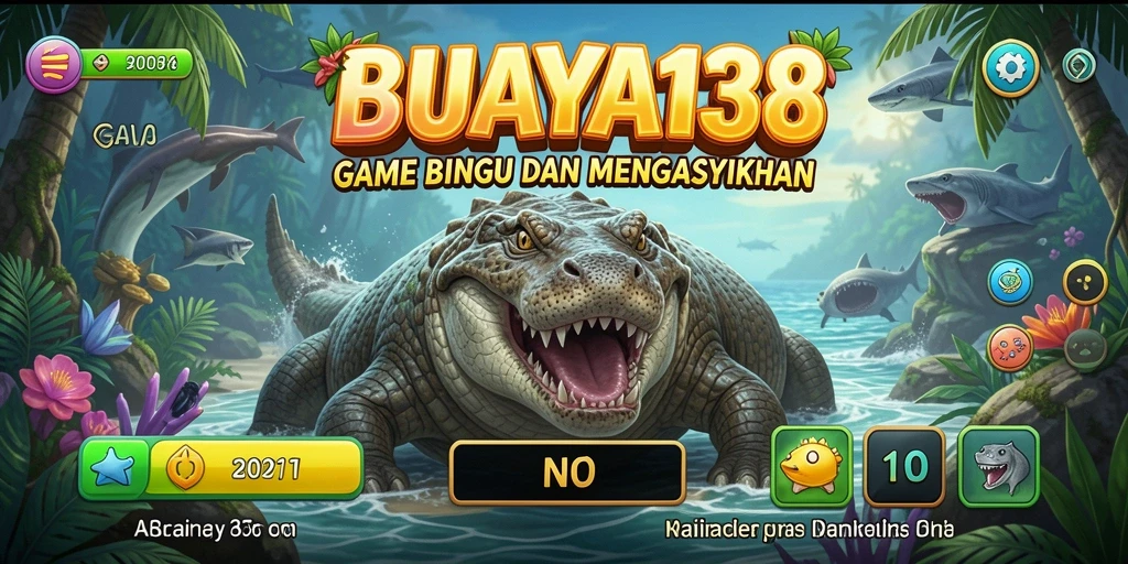 Tangkapan layar gameplay BUAYA138 dengan suasana Bingo penuh warna.