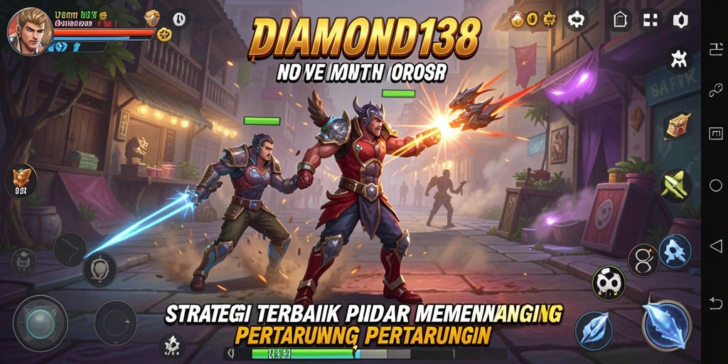 Tangkapan layar gameplay DIAMOND138 yang penuh aksi strategi.