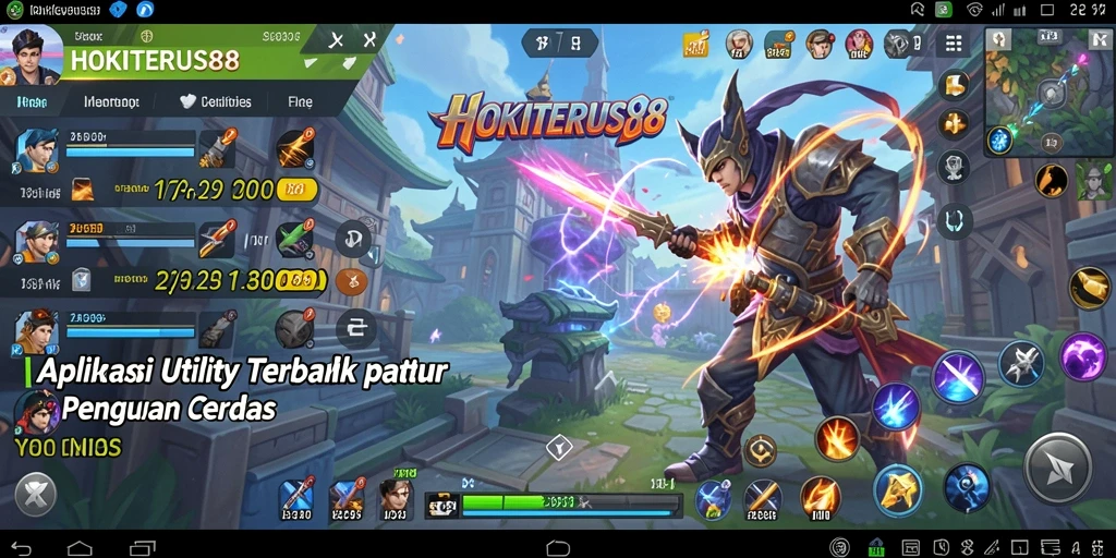 Screenshot utama HOKITERUS88 menampilkan fitur pengaturan tugas yang intuitif.