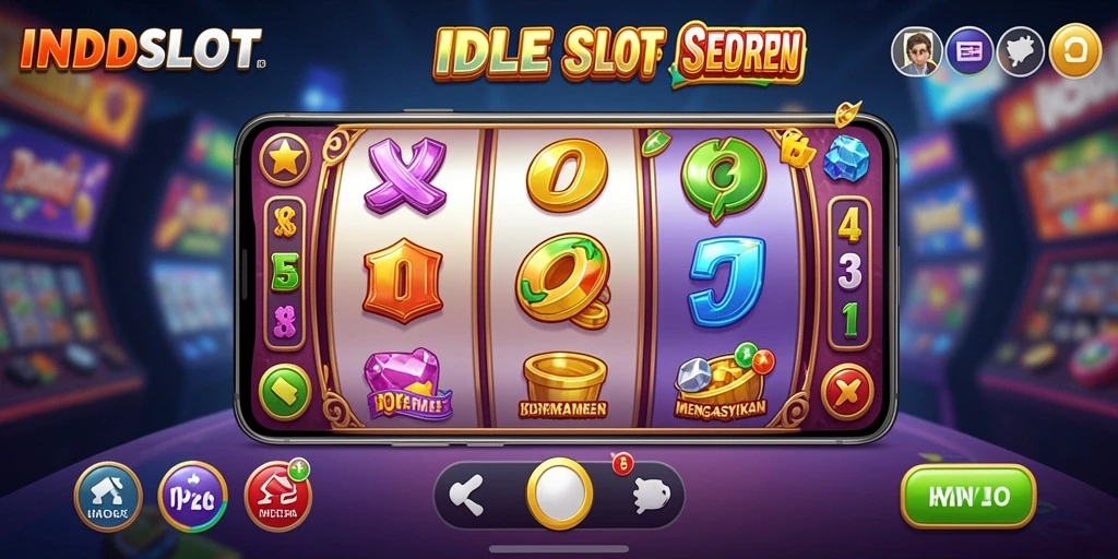 Screenshot gameplay INDSLOT menampilkan keseruan permainan slot.