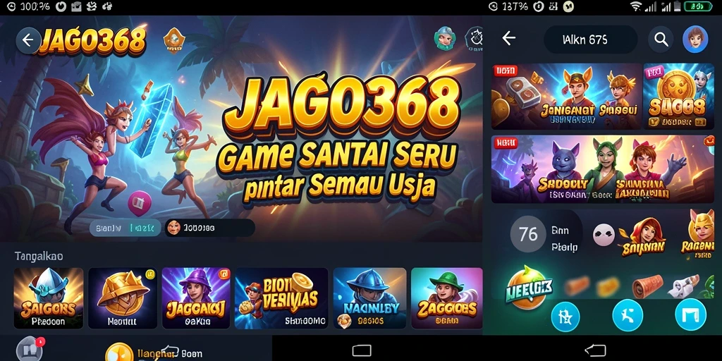 Tampilan menarik dengan gameplay yang seru dan interaktif.