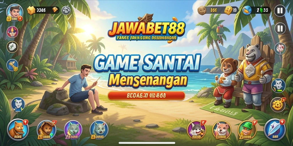 Tampilan gameplay JAWABET88 yang seru dan menghibur.