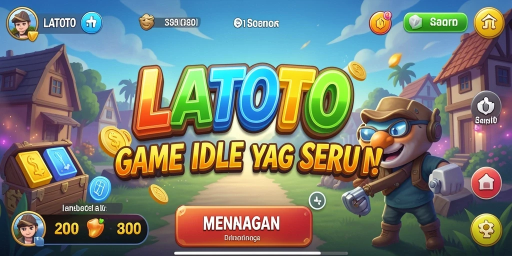Tampilan menarik dari gameplay LATOTO yang seru dan menghibur.