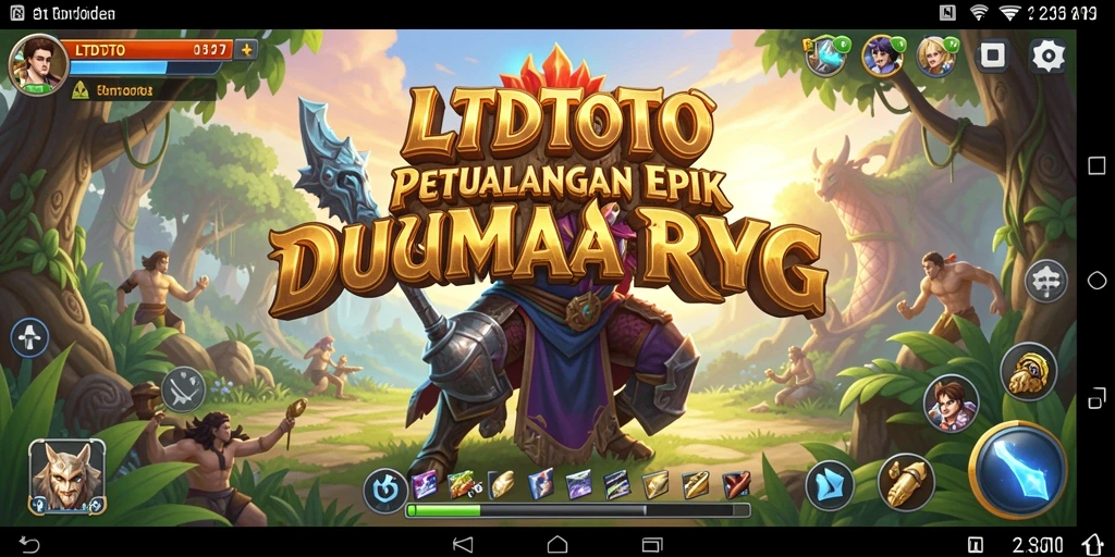 Tangkapan layar LTDTOTO menampilkan aksi pertarungan yang mendebarkan.