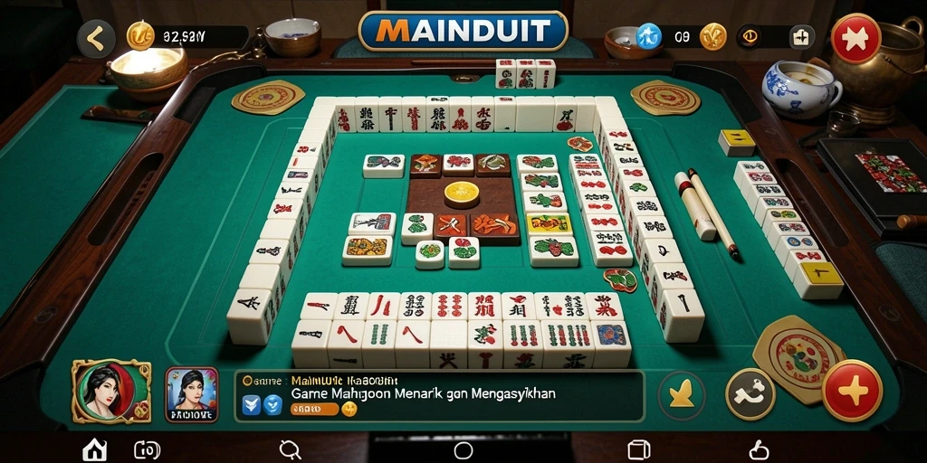 Tampilan gameplay MAINDUIT yang menarik dan interaktif.
