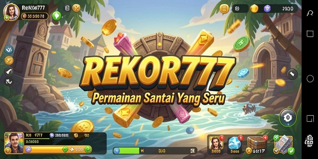 Screenshot gameplay REKOR777 yang menampilkan tantangan seru dan karakter menarik.