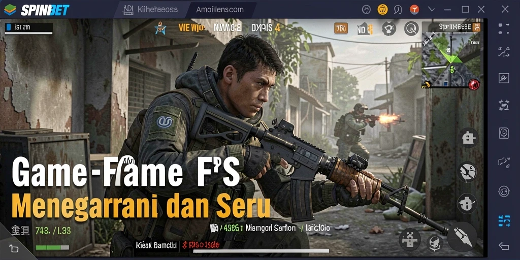 Gameplay SPINBET yang seru dan realistis dalam pertempuran FPS.
